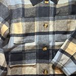 American Eagle AE Oversized Plaid Flannel Coat Photo 8