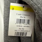 Free People  Time On My Side Mini Dress In Dark Gray Size Medium Ruffle Oversized Photo 3