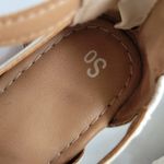 SO  Hopeful white gladiator sandals size 8 Photo 3