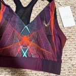 NWT Lucas Hugh Zenon Sport Bra in Zenon Black Photo 4