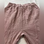 Free People Living in the City Seamed Pink Relaxed Pants Photo 12