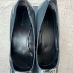 Tahari Wicked embellished grey slip on patent loafers pumps size 10 Photo 8