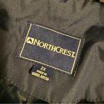 Northcrest Navy Hooded Jacket with Gray Accents NWT Blue Size 2X Photo 2