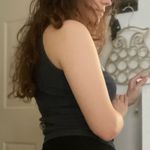 Vintage Y2K Ribbed Graphic Embellished‎ Vegas Tank Top Size Small Blue Photo 2