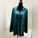 Joan Rivers Beautiful velvet button down top 🌹🌹 Photo 3