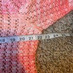 Christopher & Banks XL Pink Ombre Knit Sweater Lightweight Pullover Top Photo 3