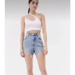 BDG  Shorts Womens 28 Blue Denim Surf High Rise Distressed‎ Ripped Cotton Photo 3