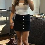 White Cropped Tshirt Photo 3