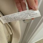 ZARA New  Faux Leather Long Overshirt/Coat Cream Photo 9