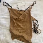 ZARA Bead Tie Top Photo 0