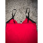 Marilyn Monroe Women's Red with black‎ lace nightgown size medium Photo 5