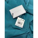 1. State  Women's Twill Sleeveless V-Neck Wrap Front Jumpsuit Emerald Green Size 0 Photo 2