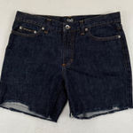 D&G Dolce & Gabbana Women's Denim cut off Jean Shorts Dark Wash Size 30 Blue Photo 0