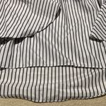 Kontrol Off Shoulder Flare Sleeved Striped Shirt Photo 2