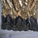 NEW Marchesa Notte Sequin V Photo 13