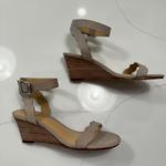 Kaari Blue Taupe/Light Tan Wedge Heels Photo 0