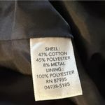 Christopher & Banks NWT New Black Crinkle Cotton Blend Jacket Women’s Size S Photo 6