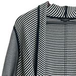 Talbots Women Cardigan Jacket Open Front Stretch S Blue White Stripe Preppy Photo 7