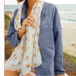 Amuse Society x beachly womens small medium quilted blue jacket new relaxed Photo 11