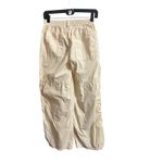 Wild Fable  Wide Leg Cargo Pants Women XS Mid-Rise Pull On Cream Off White Casual Photo 3