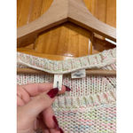 Moth Anthropologie Pastel Confetti Knit Sweater Raglan Crewneck Size Small Photo 1