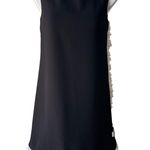 NWT, Sara Campbell Crepe Shift Dress Asymmetrical Ruffle Detail, Sz 4 Photo 0