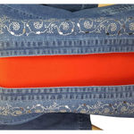 EUC Distinct Classic denim open jacket M urgly Diamond Embellished Boho Office Blue Size M Photo 1