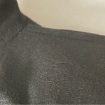 Vintage Crepe Wool Dress High Neck Lined Dramatic Long Sleeves‎ Women Sz 8 Retro Black Photo 9