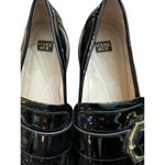 Louise et Cie  Women's Black Patent Leather Slip On Loafer Shoes Size 11 Photo 3