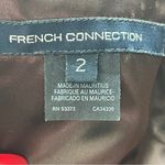 French Connection  | White Genuine Leather Mini Dress Sz 2 Photo 5