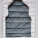 Banana Republic  Heather Grey Quilted Puffer Vest Cozy Outdoors Preppy - Medium Photo 4