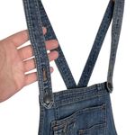 Free People  Women’s Milo Distressed Tapered Leg Denim Overalls size 31 Photo 4