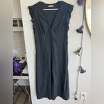 Marine layer  Camilla Midi Dress gray/blue Photo 3