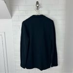 J.Crew Factory Black Schoolboy Sweater Blazer Size S Photo 9