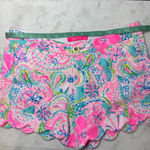 Lilly Pulitzer NWT  Buttercup Knit Shorts Size 4 Flock Full of Fun Photo 7