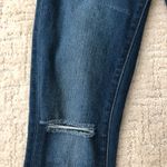 Articles of Society Medium Wash Skinny With Distressed Ankle Hem Photo 3
