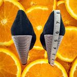 Steven By Steve Madden Steve Madden Black Platform Wedges‎ Size 9.5 Photo 4