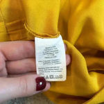 J. Crew Drapey Crepe Faux Wrap Top Yellow Peplum Tie Waist Surplice Blouse 6 Photo 6