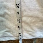 Talbots NEW White Linen Blend Beaded V-Neck Top Shirt Size XL Photo 7