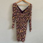 Free Press  Ruched Dress Size XXL‎ NWT Sheer Sleeves Photo 1