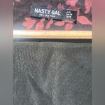 Nasty Gal  Collection Grow Business Velvet Floral Crop Top Photo 5