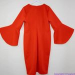 Eloquii NEW red scuba dress flare sleeves in red, size 18 Photo 4