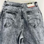 vintage chic made in USA grey acid wash jeans high rise mom jean size 14 NOS Gray Photo 3
