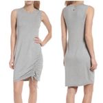 Zella  - Light Grey Cinch Stretchy Dress Photo 1