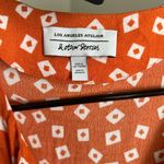 Orange Patterned Button Photo 5