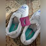Skechers NWT:  D’Lites white sneakers with air cool memory foam Photo 4