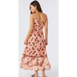 O'Neill Peach Fuzz Print Dorthie Maxi Dress size Small Photo 2