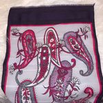 Italian Made Paisley Vintage Scarf Photo 1
