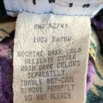 Vintage 90s Caliché Collection Abstract Print High Rise Baggy Mom Shorts Plus 2X Purple Photo 5