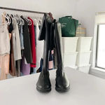 Clergerie Paris Modena Leather Over The Knee Flatform Boots Size FR 37 NIB Photo 5